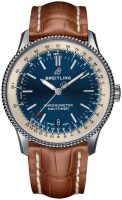 Breitling A17325211C1P2 Navitimer 01 Sininen/Nahka Ø38 mm