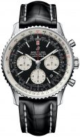 Breitling Miesten kello AB0121211B1P1 Navitimer 01 Musta/Nahka Ø43 mm