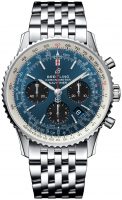 Breitling Miesten kello AB0121211C1A1 Navitimer 01 Sininen/Teräs