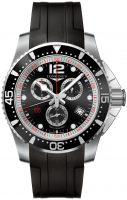 Longines Miesten kello L3.843.4.56.2 Hydroconquest Musta/Kumi Ø47.5