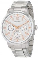 Nautica Miesten kello NAD16554G Nct Hopea/Teräs Ø44 mm