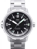 IWC Miesten kello IW329002 Aquatimer Automatic Musta/Teräs Ø42 mm