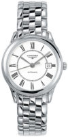 Longines Miesten kello L4.774.4.21.6 Flagship Valkoinen/Teräs Ø35.6