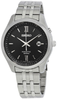 Seiko Kinetic Miesten kello SKA769P1 Musta/Teräs Ø42 mm