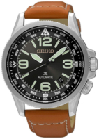 Seiko Prospex Miesten kello SRPA75K1 Musta/Nahka Ø42 mm