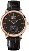 A. Lange & Söhne Miesten kello 384.031 Saxonia Musta/Nahka Ø40