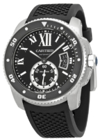 Cartier Miesten kello W7100056 Calibre de Musta/Kumi Ø42 mm