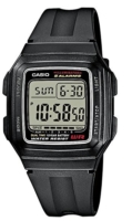 Casio Collection Miesten kello F-201WA-1AEF Muovi 41x34 mm