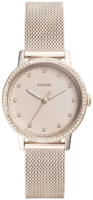 Fossil 99999 Naisten kello ES4364 Beige/Punakultasävyinen Ø34 mm