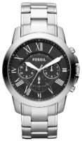 Fossil Grant Miesten kello FS4736IE Musta/Teräs Ø44 mm