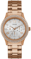 Guess Bedazzle Naisten kello W1097L3 Hopea/Punakultasävyinen Ø40 mm