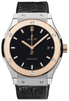 Hublot Miesten kello 565.NO.1181.LR Classic Fusion Musta/Nahka Ø38 mm