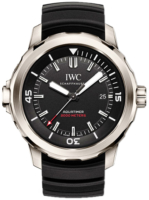 IWC Miesten kello IW329101 Aquatimer Musta/Kumi Ø42 mm