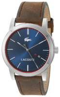 Lacoste Miesten kello 2010848 Metro Sininen/Nahka Ø40 mm