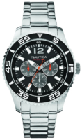 Nautica Analog Miesten kello A15656G Musta/Teräs Ø44 mm