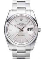 Rolex Miesten kello 115200-0006 Perpetual Date Hopea/Teräs Ø34 mm