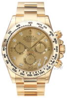 Rolex Miesten kello 116508-0006 Cosmograph Daytona Kullattu/18K