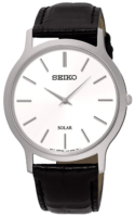 Seiko Solar Miesten kello SUP873P1 Valkoinen/Nahka Ø37.8 mm