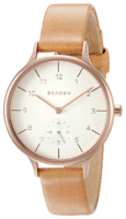 Skagen Anita Naisten kello SKW2405 Valkoinen/Nahka Ø34 mm