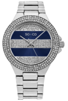 So & Co New York SoHo Naisten kello 5242.2 Sininen/Teräs Ø39 mm