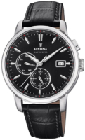 Festina Multifunction Miesten kello F20280-4 Musta/Nahka Ø42 mm