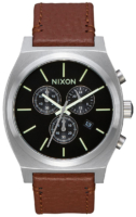 Nixon Miesten kello A11641037-00 The Time Teller Musta/Nahka