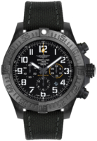 Breitling Miesten kello XB0170E41B1W1 Avenger Hurricane Musta/Kumi