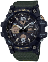 Casio Miesten kello GWG-100-1A3ER G-Shock Musta/Muovi Ø54.9 mm