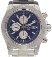 Breitling Miesten kello A13371111C1A1 Super Avenger Ii Sininen/Teräs