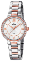 Festina Naisten kello F20221-1 Valkoinen/Punakultasävyinen Ø30 mm