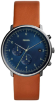 Fossil Chase Timer Miesten kello FS5486 Sininen/Nahka Ø42 mm