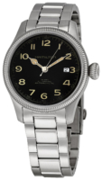 Hamilton Miesten kello H60455133 Khaki Musta/Teräs Ø42 mm