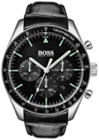 Hugo Boss 99999 Miesten kello 1513625 Musta/Nahka Ø44 mm