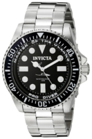 Invicta Miesten kello 20119 Pro Diver Musta/Teräs Ø43 mm