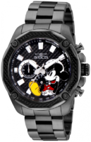 Invicta Miesten kello 27360 Disney Musta/Teräs Ø48 mm