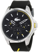 Lacoste Capbreton Miesten kello 2010978 Musta/Kumi Ø49 mm