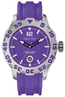 Nautica BFD 100 Miesten kello A14606G Violetti/Muovi Ø46 mm