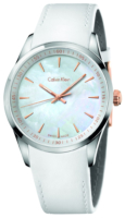 Calvin Klein Bold Naisten kello K5A31BLG Valkoinen/Nahka Ø41 mm