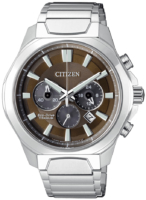 Citizen Titanium Miesten kello CA4320-51W Ruskea/Titaani Ø43 mm