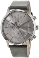 Hugo Boss Miesten kello 1513570 Architecture Harmaa/Nahka Ø44 mm