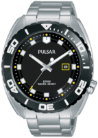 Pulsar Miesten kello PG8283X1 Sport Musta/Teräs Ø45 mm