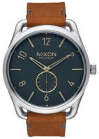 Nixon 99999 Miesten kello A4652186-00 Sininen/Nahka Ø45 mm