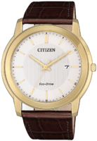 Citizen 99999 Miesten kello AW1212-10A Hopea/Nahka Ø42 mm