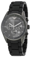 Emporio Armani Miesten kello AR5889 Sportivo Musta/Teräs Ø43 mm