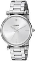 Fossil Carlie Naisten kello ES4440 Hopea/Teräs Ø35 mm