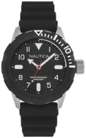 Nautica Miesten kello NAD09519G Musta/Kumi Ø44 mm