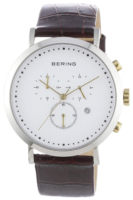 Bering Classic Miesten kello 10540-534 Valkoinen/Nahka Ø40 mm