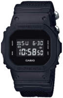 Casio G-Shock Miesten kello DW-5600BBN-1ER LCD/Tekstiili