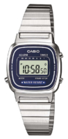 Casio Collection Naisten kello LA670WEA-2EF LCD/Teräs 30.3x24.6 mm