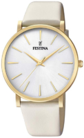 Festina Naisten kello F20372-1 Hopea/Nahka Ø38 mm